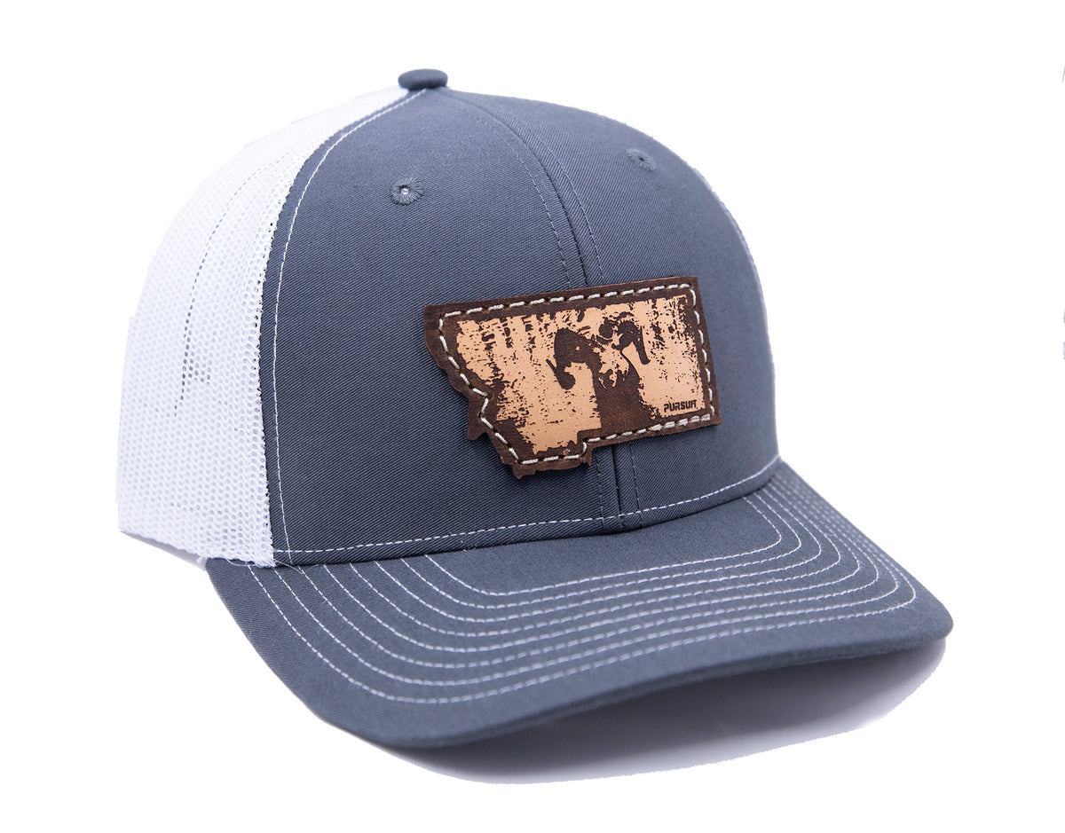 MT Bighorn Leather Patch Hat